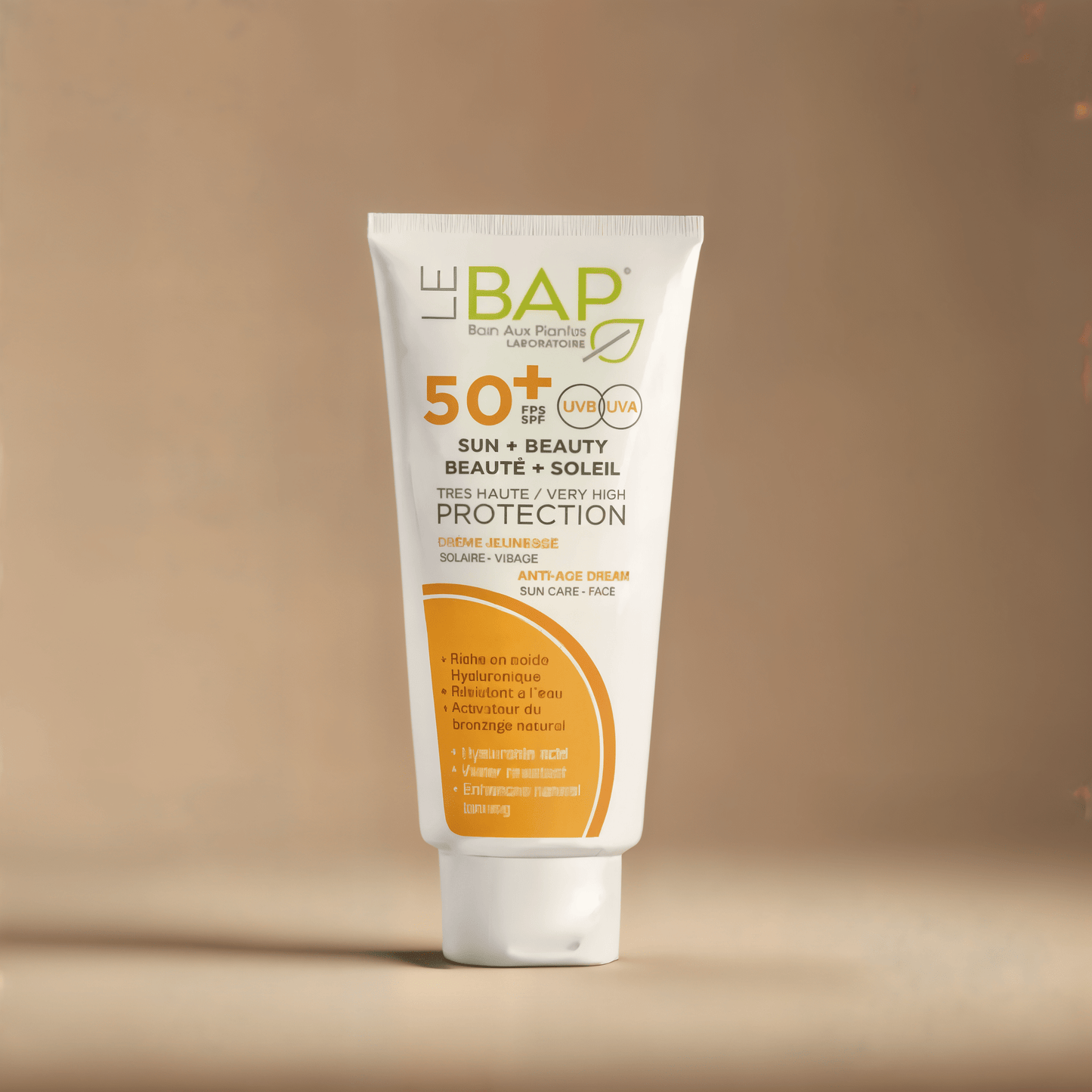 Crème Hydratante SPF 50 Acide Hyaluronique - 50ml