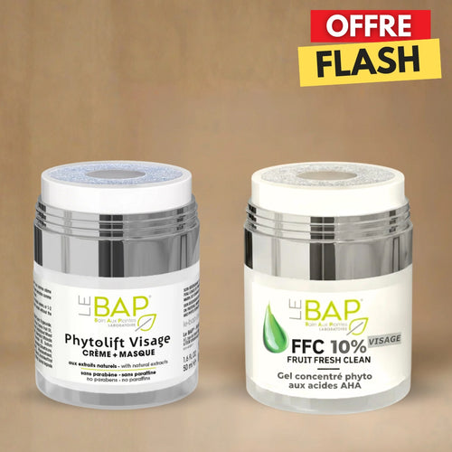 Pack Crème Phytolift + Peeling Doux aux Acides de Fruits AHA - 50ml + 50ml