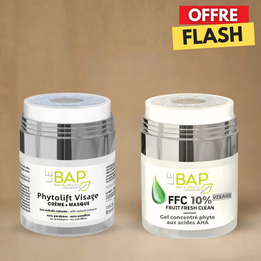 Pack Crème Phytolift + Peeling Doux aux Acides de Fruits AHA - 50ml + 50ml